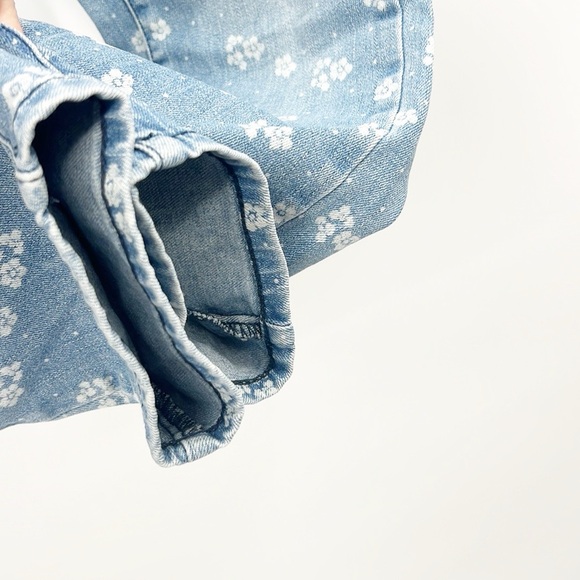 Free People Low Rise Ditzy Floral Print Skinny Leg Jeans size 29 - Picture 8 of 14